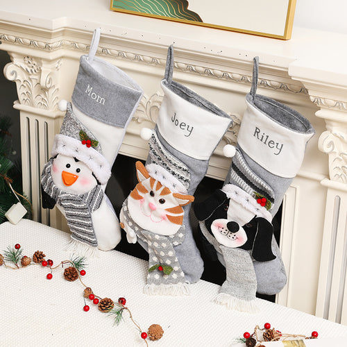 Christmas pendants, pets, dogs, cats, Christmas socks, gift bags, holiday decoration and decoration supplies